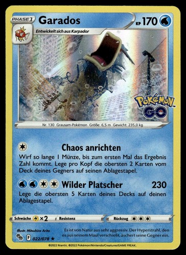 Garados 022 078 holo - holo, rare