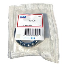 1x SKF 61806 / 6806 Rillenkugellager 30x42x7 mm offen Kugellager