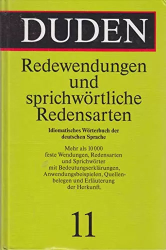 Redewendungen und - 11,