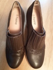 Schuhe, Damenschuhe von heine, Gr. 39, braun, Leder, neu