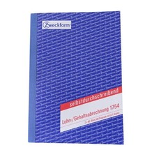 Lohn/Gehaltsabrechnung 1754 von ZWECKFORM