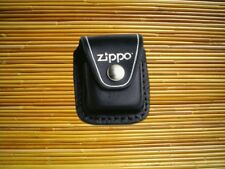 Zippo Leder Etui Schwarz mit