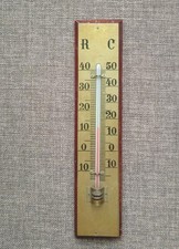 Thermometer 40er 50er Jahre