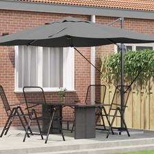 Freischwingender sonnenschirm - freischwingender,