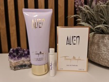 Luxusproben Thierry Mugler Alien Body Lotion 100 ml & Parfum Probe set Neu