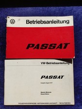 VW Passat B1 Typ 32B Betriebsanleitung 8.1977 defekt