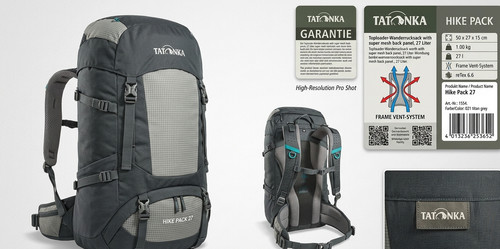 Tatonka hike pack - pack,