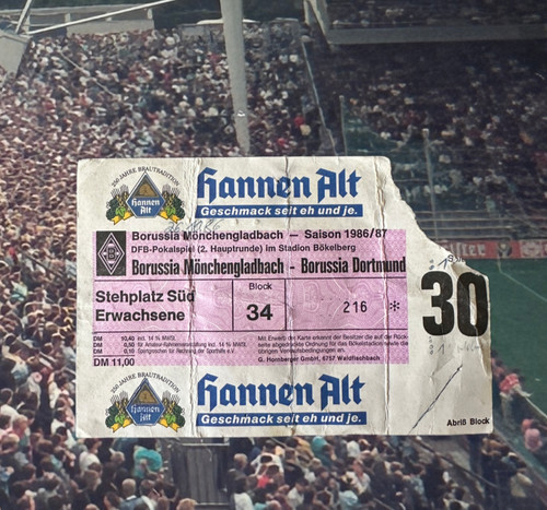 1986 ticket - 1986/87,