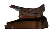 Trittbrett Fußraumabdeckung Vespa ET2 ET4 braun Tabacco 131 50-150ccm 