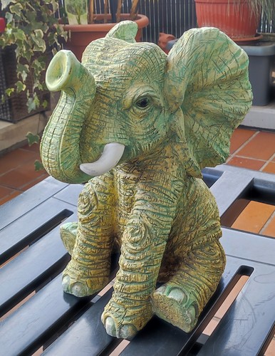 Elefant garten deko figur - garten,