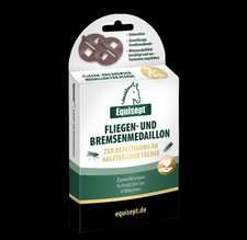 Equisept Fliegen- und Bremsen-Medaillon für Pferde 2er Pack Insektenabwehr