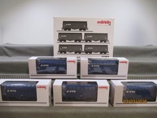 Märklin H0 47203 Güterwagen-Set 5-teilig Schiebeplanwagen der DB VTG in OVP
