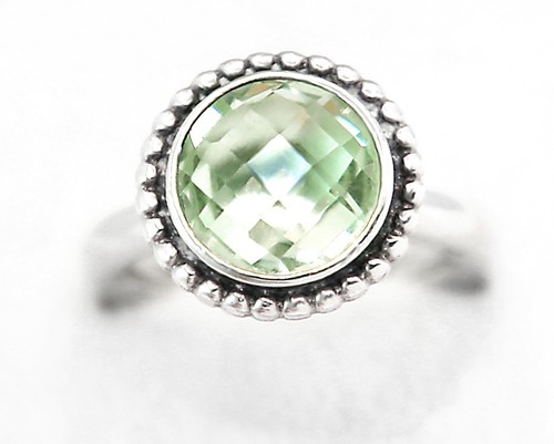 Pandora ring grüner amethyst - pandora,