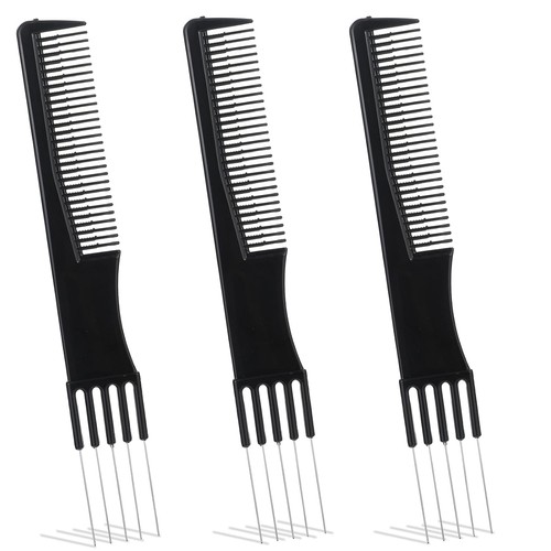 Toupierkamm stück schwarz - toupierkamm, 3