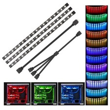 12V 4pin RGB Led Streifen Stripe Leiste RGB Header PC Case Gamer DIY Aura Sync 