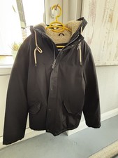 Herrenjacke YOUR TURN Teddyfell Gr. S schwarz