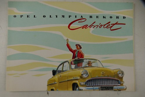 Opel olympia rekord cabriolet - rekord,