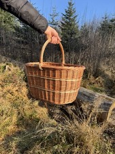 Großer Weidenkorb Oval mit