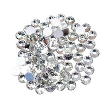 300 Stück Strasssteine mit flacher Rückseite, Dekorationen aus Epoxidharz,