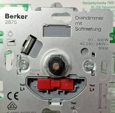 Berker 2875 Drehdimmer  Dimmer