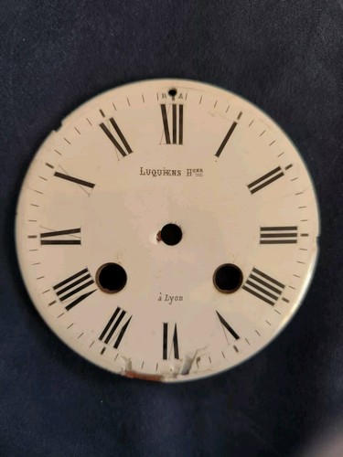 Altes emaillezifferblatt lyon - emaillezifferblatt,