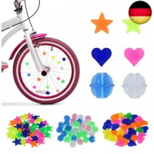 ALTcompluser 210 Stück Bunten Fahrradspeichen-Dekorationen, Speichenklicker 