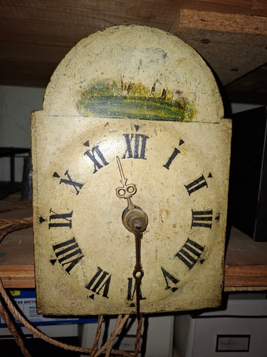 Antike schilderuhr pendeluhr - -,