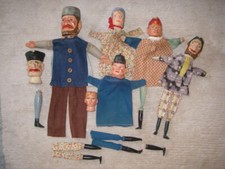 antike Handpuppen Kasperpuppen