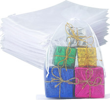 G2PLUS Weiß Organzasäckchen