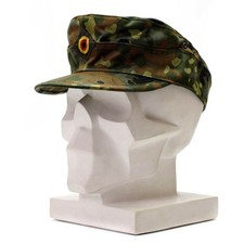 Original Bundeswehr Feldmütze BW Cap Militär Surplus Flecktarn Tarn