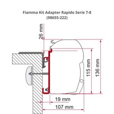 Fiamma Rapido 7-8 Adapter