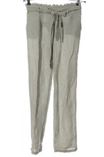 MNG Stoffhose Damen Hose Gr. DE 36 weiß-taupe Casual-Look