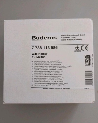 Buderus wandhalterung für - buderus,