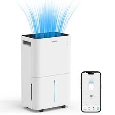 Luftentfeuchter 20L,Automatische Entfeuchtung, Raumentfeuchter 24H Timer Wifi DE