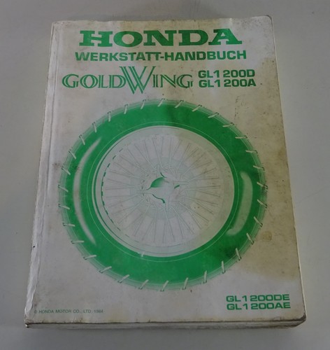 Werkstatthandbuch honda - werkstatthandbuch,