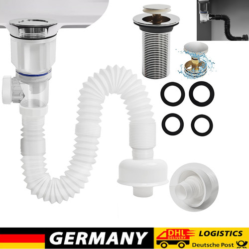 Pop flexibel siphon - flexibel,
