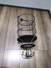 Sehr grosser Kauenkorb mit Kauenhaken Bergbau Bergwerk Korb 70 cm