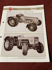 Eicher Traktor Dieselschlepper