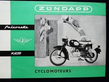 ZÜNDAPP Prospekt 60er Jahre