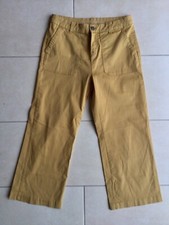 Capri-Hose, 3/4 Hose, ocker /
