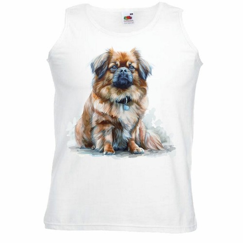 Tank top pekinese hunderasse - top,