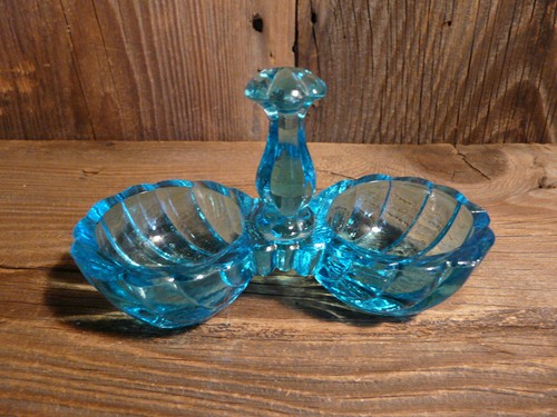 Salz pfeffer menage blau antik - salz,