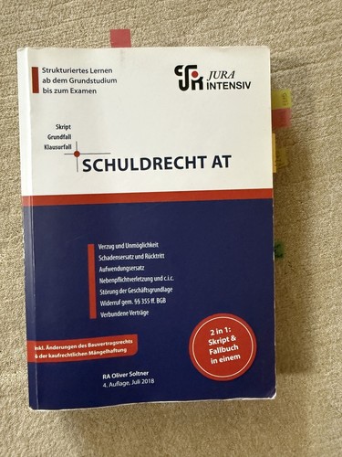 Schuldrecht - , at