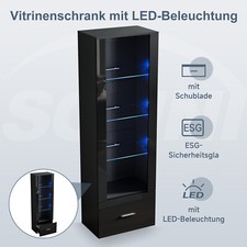 LED Vitrine Vitrinenschrank