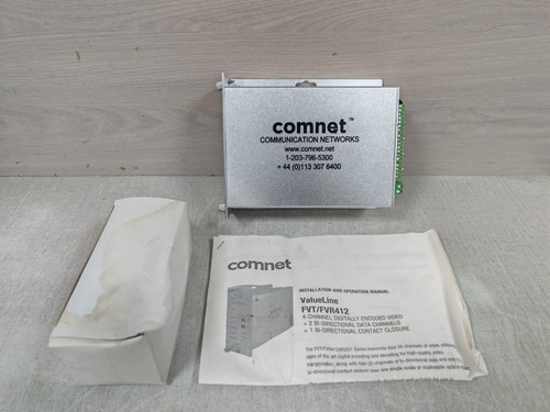 Comnet fvt412 fvt412m1 - fvt412/fvt412m1, 4-kanal
