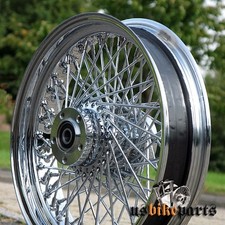 Felge 3,5x16" hinten 2x Flansch 80 Speichen 1" passend für Harley-Davidson
