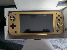 Nintendo Switch »Lite–Hyrule-Edition+Zelda:Echoes of Wisdom+Zelda-Schriftrolle«