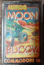 Commodore c16 Plus/4 Moon Buggy - Kassette