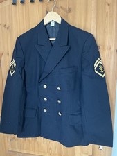 Original Bundeswehr Marine Colani mit Abzeichen Obermaat , schwarz, Größe 48