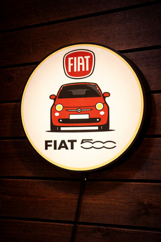 Fiat 500 led - 500, usb